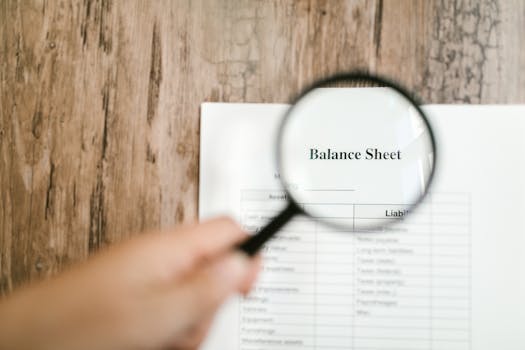 Image of a Profit and Loss Statement